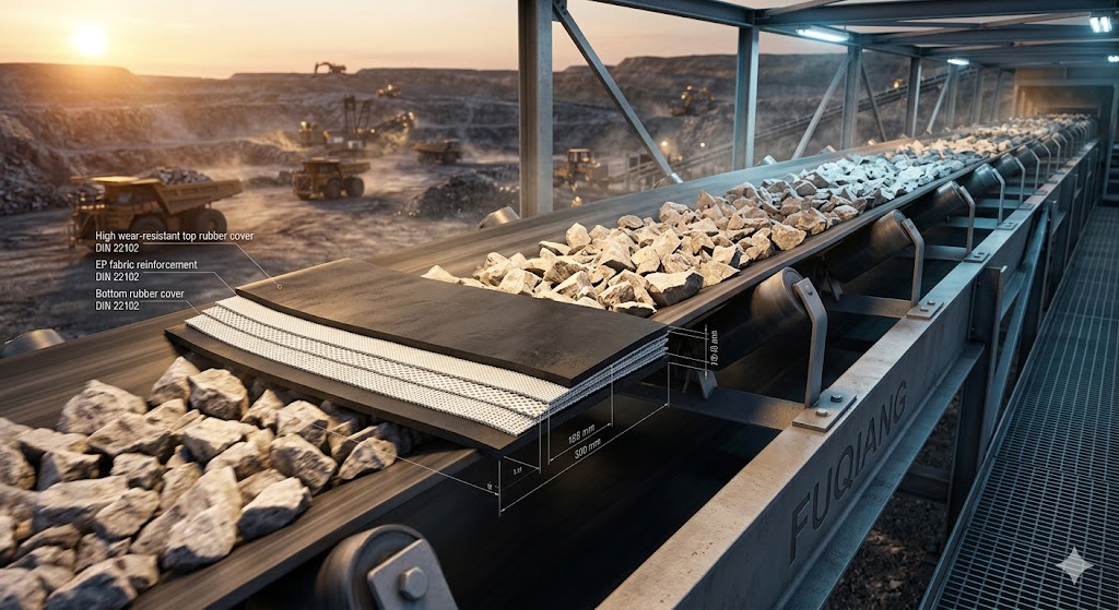Mining Conveyor Belt Technical Standard Analysis | fuqiang