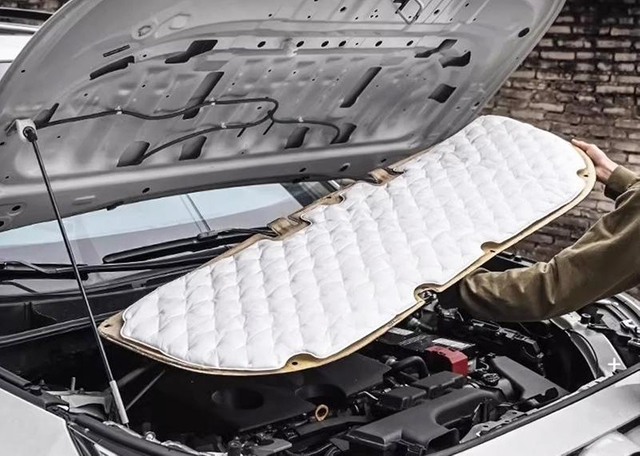 Premium Engine Hood Soundproofing Mat Effective Noise Reduction for A Quieter Ride