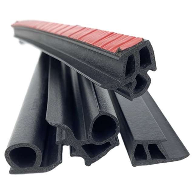 Fabrikk engros svart farge værbestandighet ekstrudering bil bagasjerom tetningsstrimmel