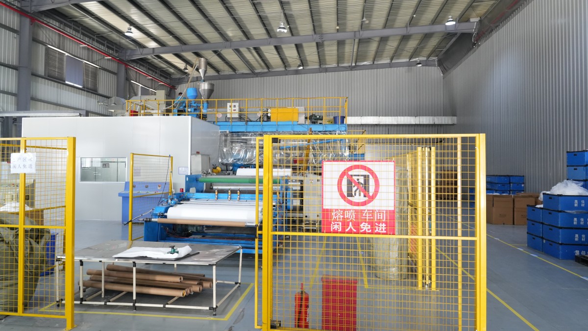 Car sound absorbing cotton factory