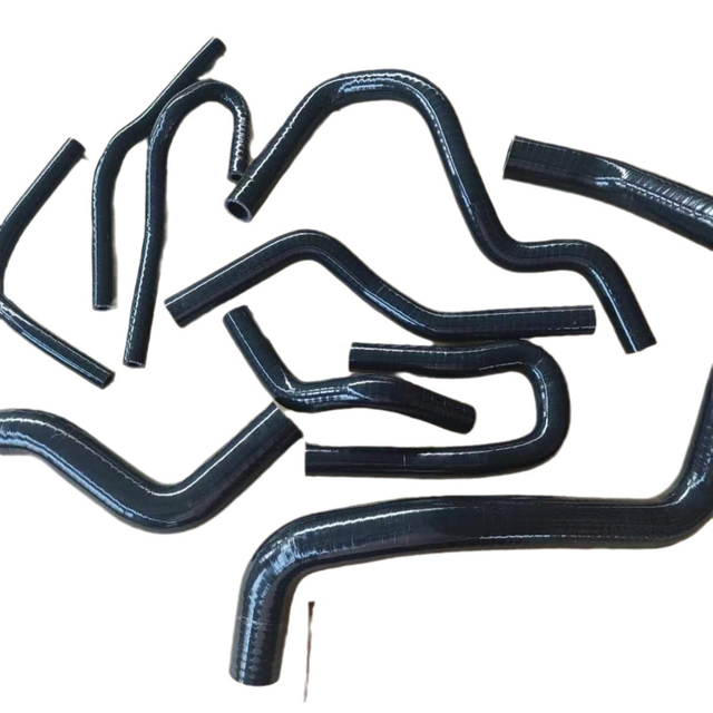 Customized Automotive Silicone Tube Single And Double-layer Wire Braided Tube High-temperature Resistant Silicone Tube